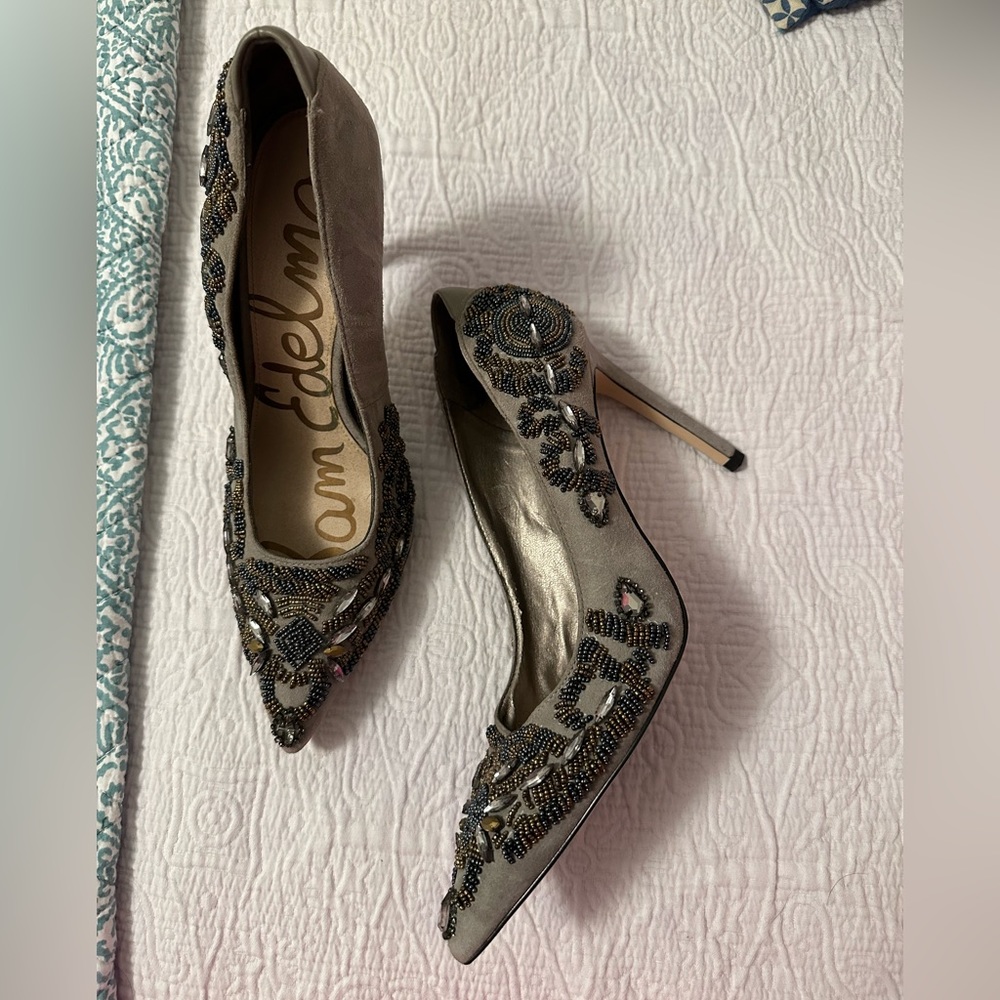 Sam Edelman Beaded Heels